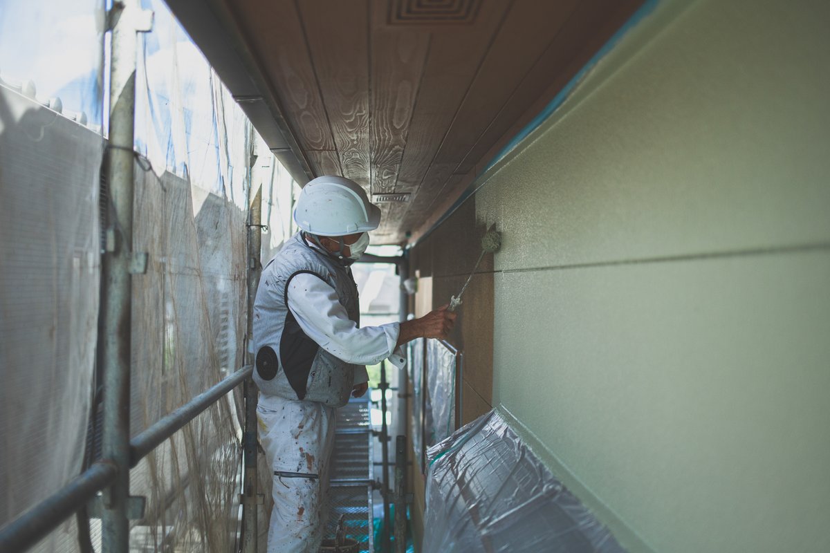 住宅外壁の塗装改修 Before